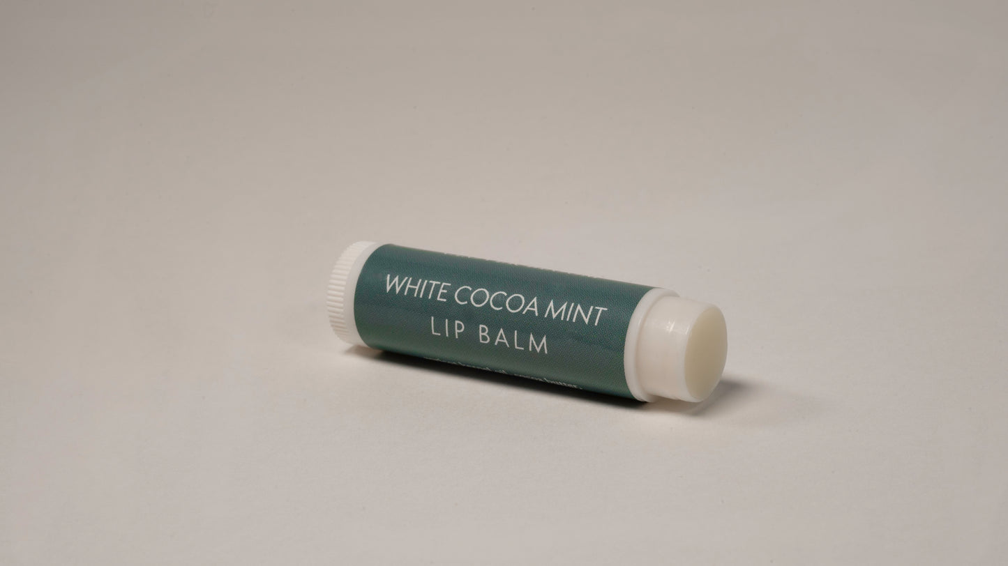 White Cocoa Mint Lip Balm