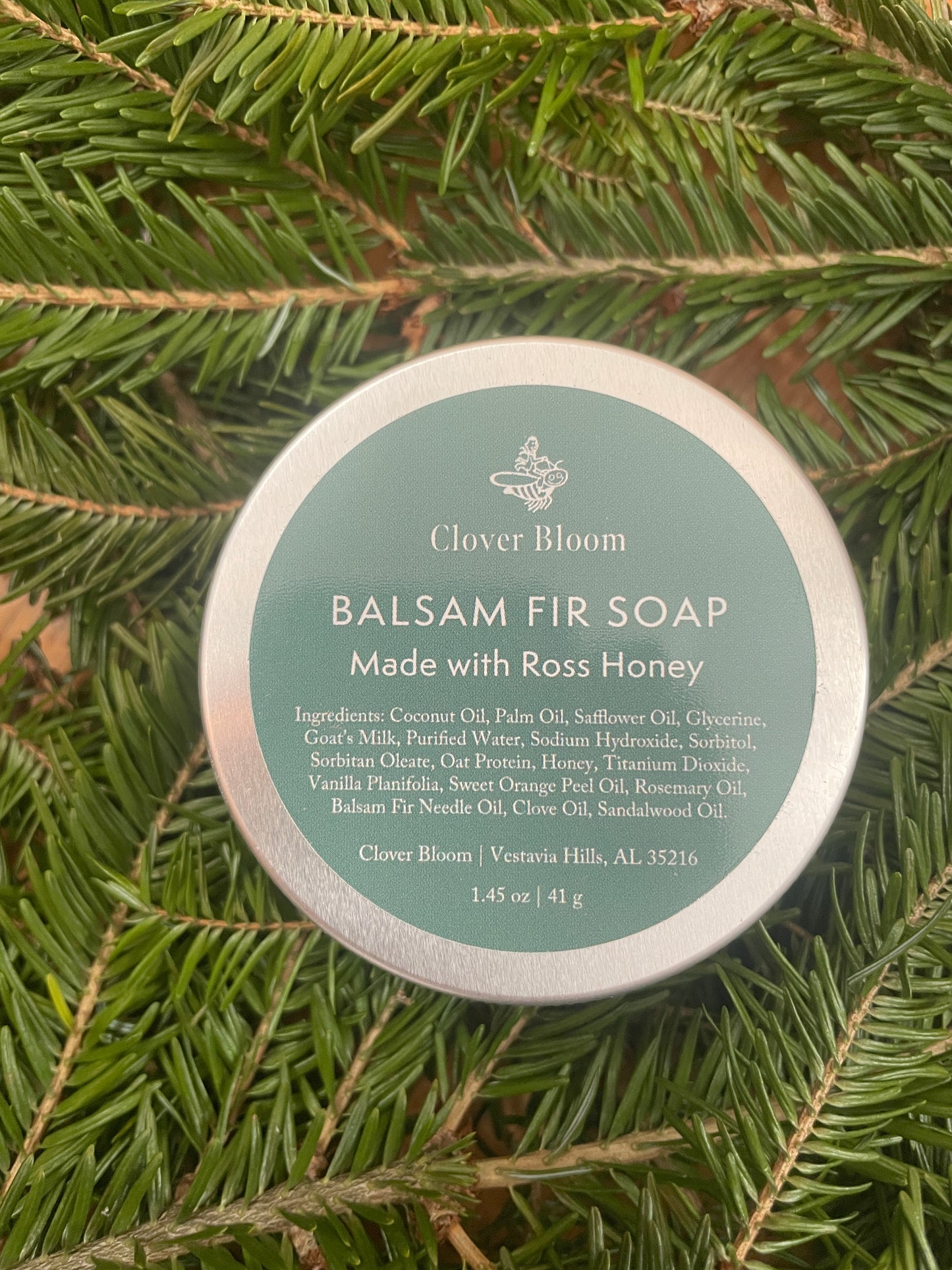 Balsam Fir Honey Soap